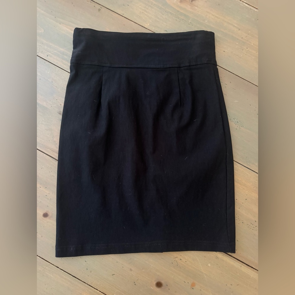 Ambiance Women’s Black Pencil Skirt from Mandees